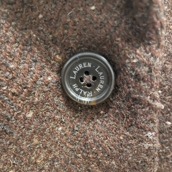 Lauren Ralph Lauren Speckled Wool Jacket Blazer - Picture 8 of 11